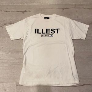 Illest SF TKO LA white t shirt size medium